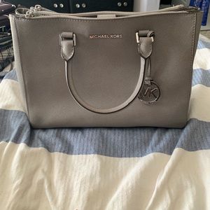 Grey Michael Kors Tote Bag
